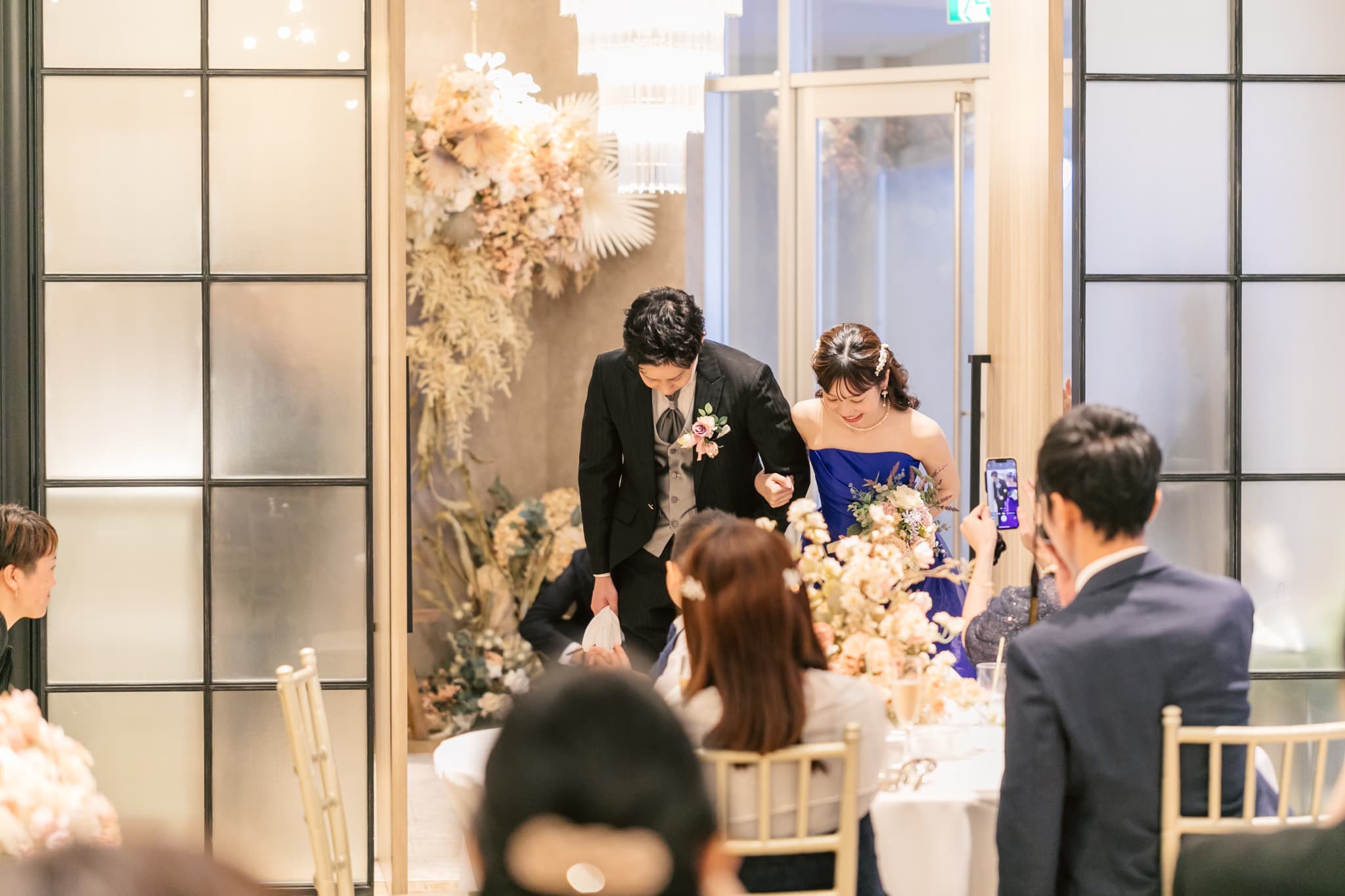 ウェディングレポート第三弾★ドレスチェンジをしてアットホームなご会食